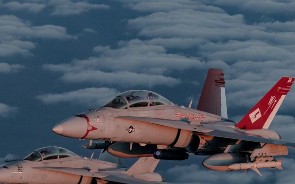 Project Legacy: Marine Aircraft Group 11 formation flight