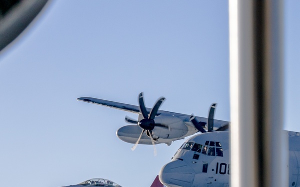 Project Legacy: Marine Aircraft Group 11 formation flight