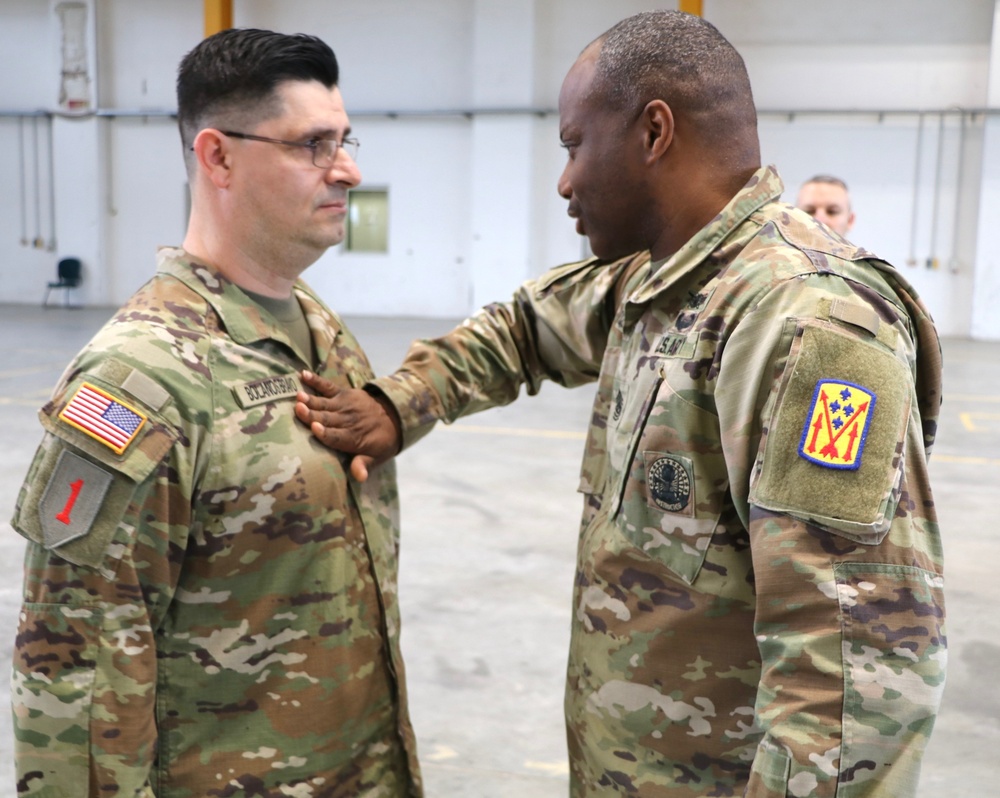 Echo Company, 5th Battalion, 4th Air Defense Artillery Regiment Assumption of Responsibility.