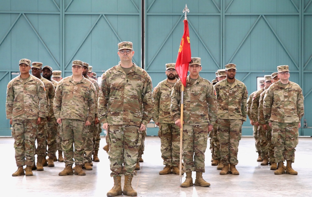 Echo Company, 5th Battalion, 4th Air Defense Artillery Regiment Assumption of Responsibility.