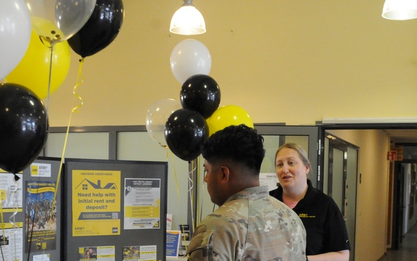 USAG Bavaria raises Army Emergency Relief awareness with games, cupcakes