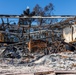 Burned Structures Await Debris Removal
