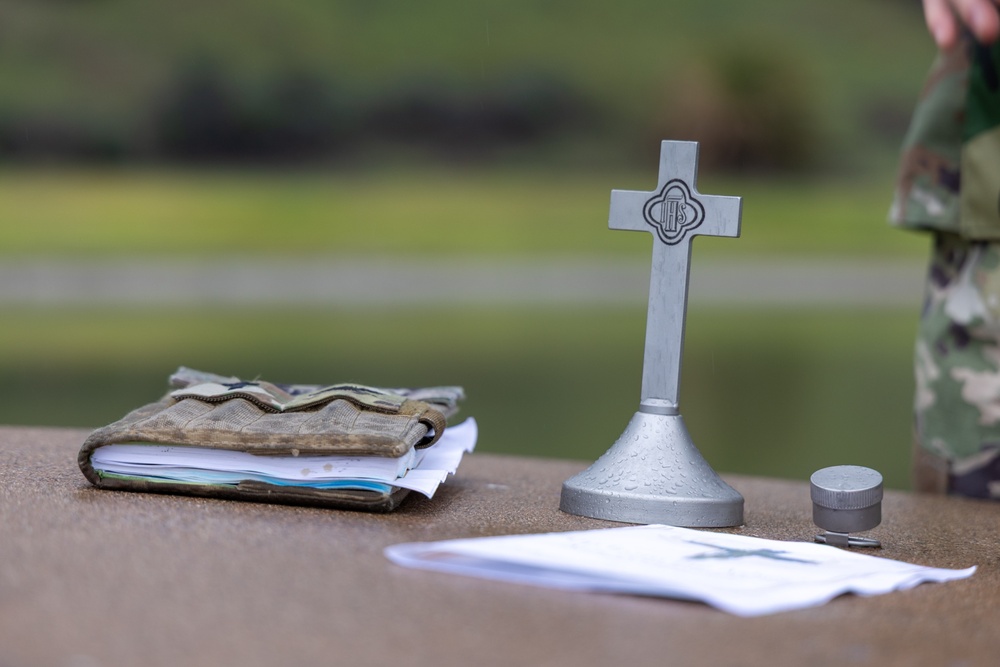 Chaplain's Field Alter for Ash Wednesday