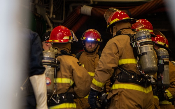 Boxer completes 8010 fire drill rehearsal