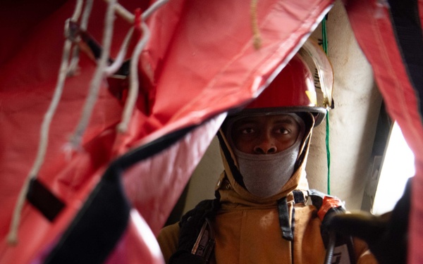 Boxer completes 8010 fire drill rehearsal