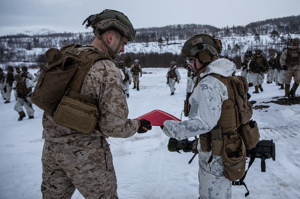 Cpl. Antonio Perales Reenlistment Ceremony