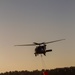 1-2 Stryker Brigade Soldiers Aboard UH-60 Black Hawk Ready Bambi Bucket for Fire Suppression - CALFEX 2025