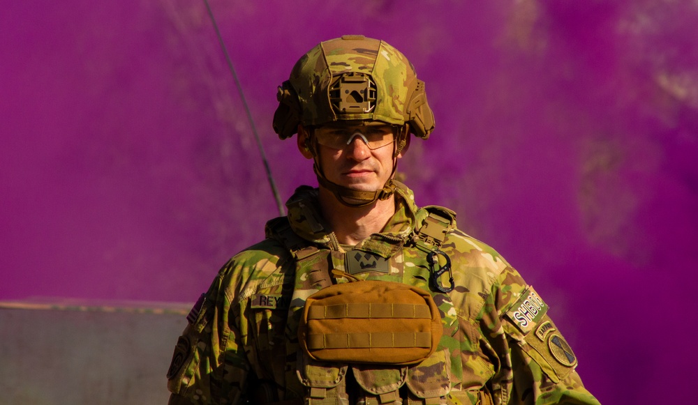 1-2 Stryker Brigade Observer Supervises Breach Preparation - CALFEX 2025