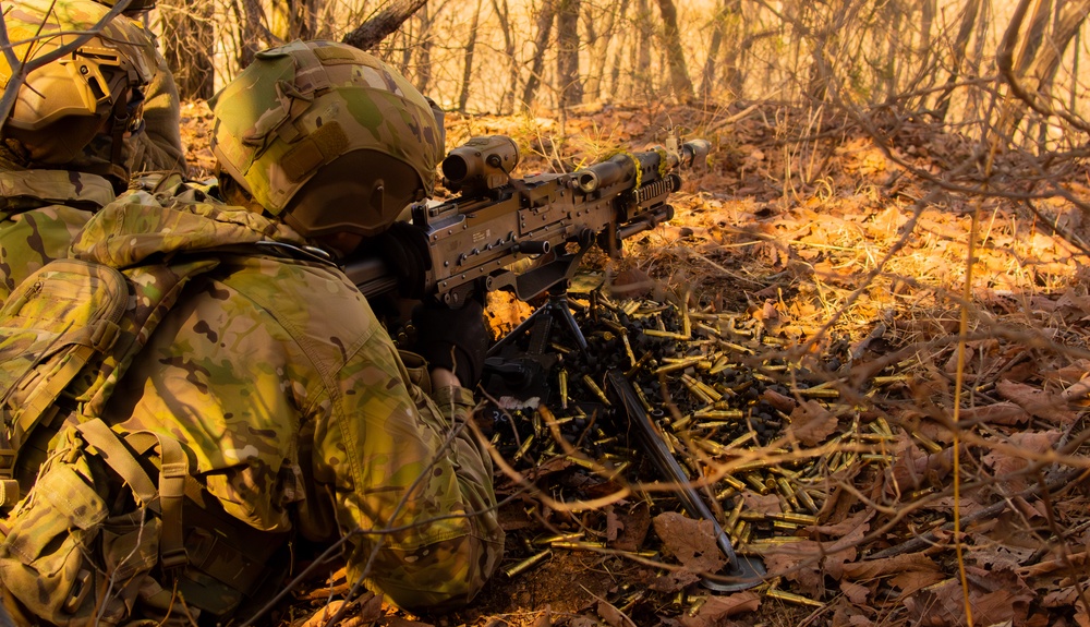 1-2 Stryker Brigade Fortify Defensive Lines - CALFEX 2025