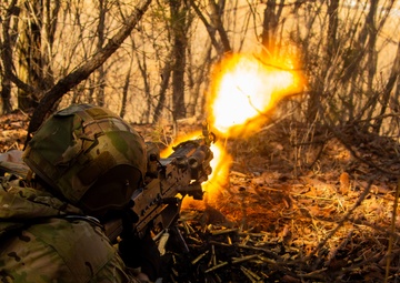 1-2 Stryker Brigade Conduct Simulated Counterattack - CALFEX 2025