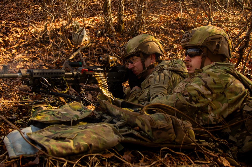 1-2 Stryker Brigade Holds Defensive Perimeter - CALFEX 2025