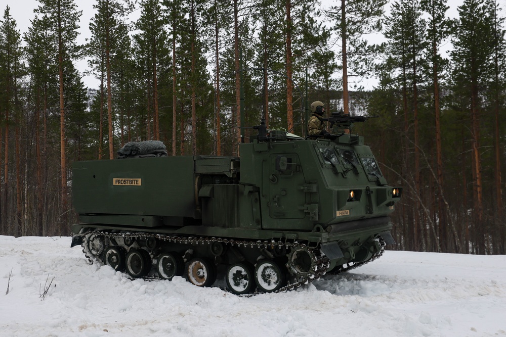 MLRS battalion conducts training with M270A2 launcher in Norway during exercise