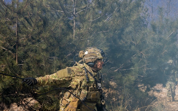 23rd INF Reg, 1-2 Stryker Brigade Combat Team Wire Check - CALFEX 2025