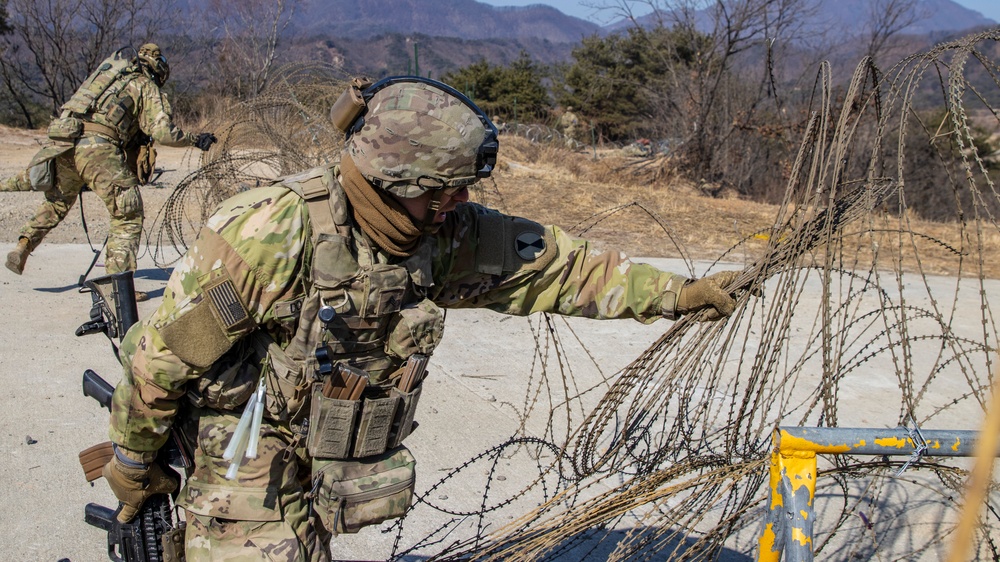 1-2 Stryker Brigade Combat Team Wire Clearing Operations - CALFEX 2025