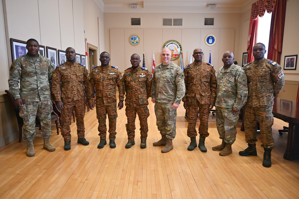 D.C. National Guard SPP hosts Burkina Faso during Emergency Operations SMEE