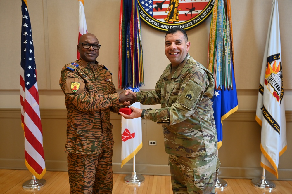 D.C. National Guard SPP hosts Burkina Faso during Emergency Operations SMEE