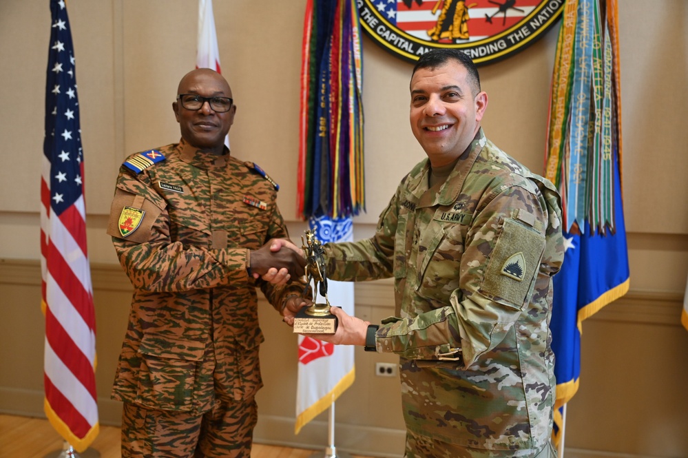D.C. National Guard SPP hosts Burkina Faso during Emergency Operations SMEE