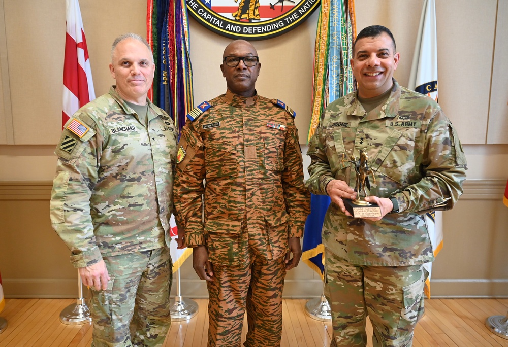 D.C. National Guard SPP hosts Burkina Faso during Emergency Operations SMEE