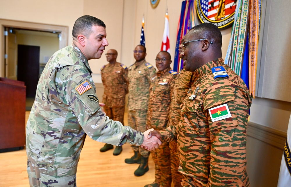 D.C. National Guard SPP hosts Burkina Faso during Emergency Operations SMEE