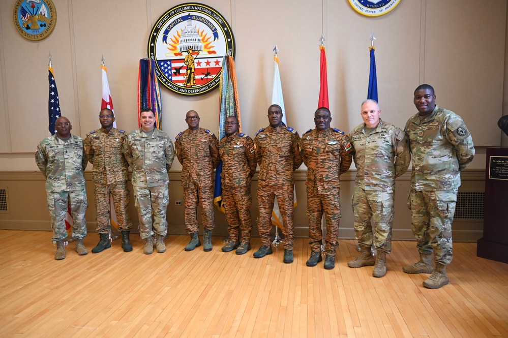 D.C. National Guard SPP hosts Burkina Faso during Emergency Operations SMEE
