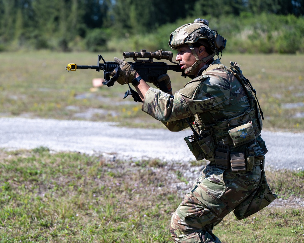 Airman Engaging During MOSAIC GECKO II