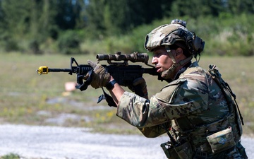 Airman Engaging During MOSAIC GECKO II