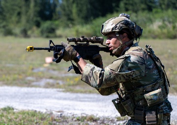 Airman Engaging During MOSAIC GECKO II