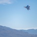 F-22 Raptor performs alongside two Tigers and a Falcon