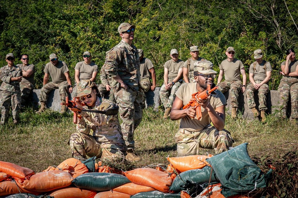 Defensive Fighting Position Training at EXERCISE MOSAIC GECKO II