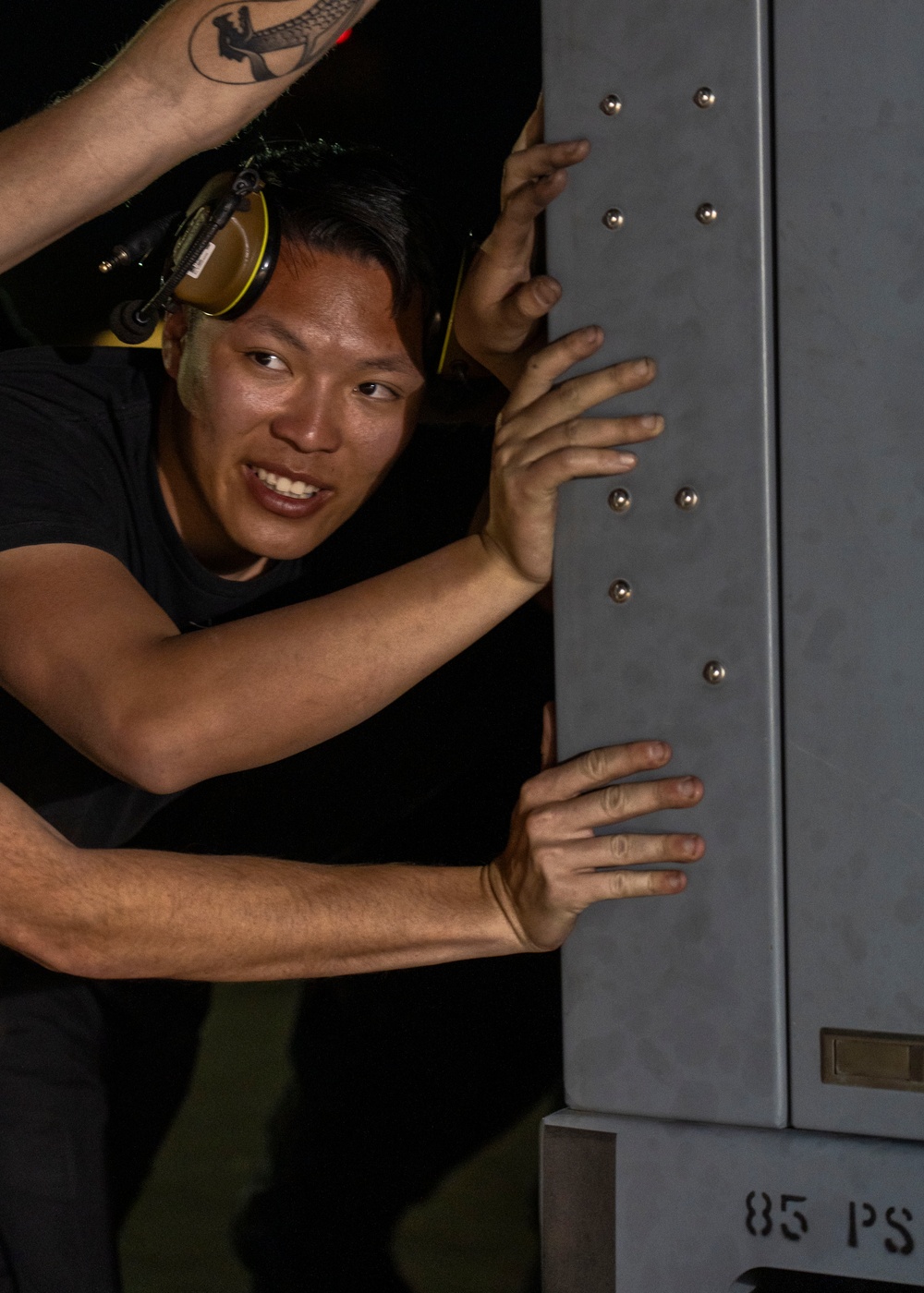 Around-the-clock maintenance keeps F-22 Demonstration Team ready