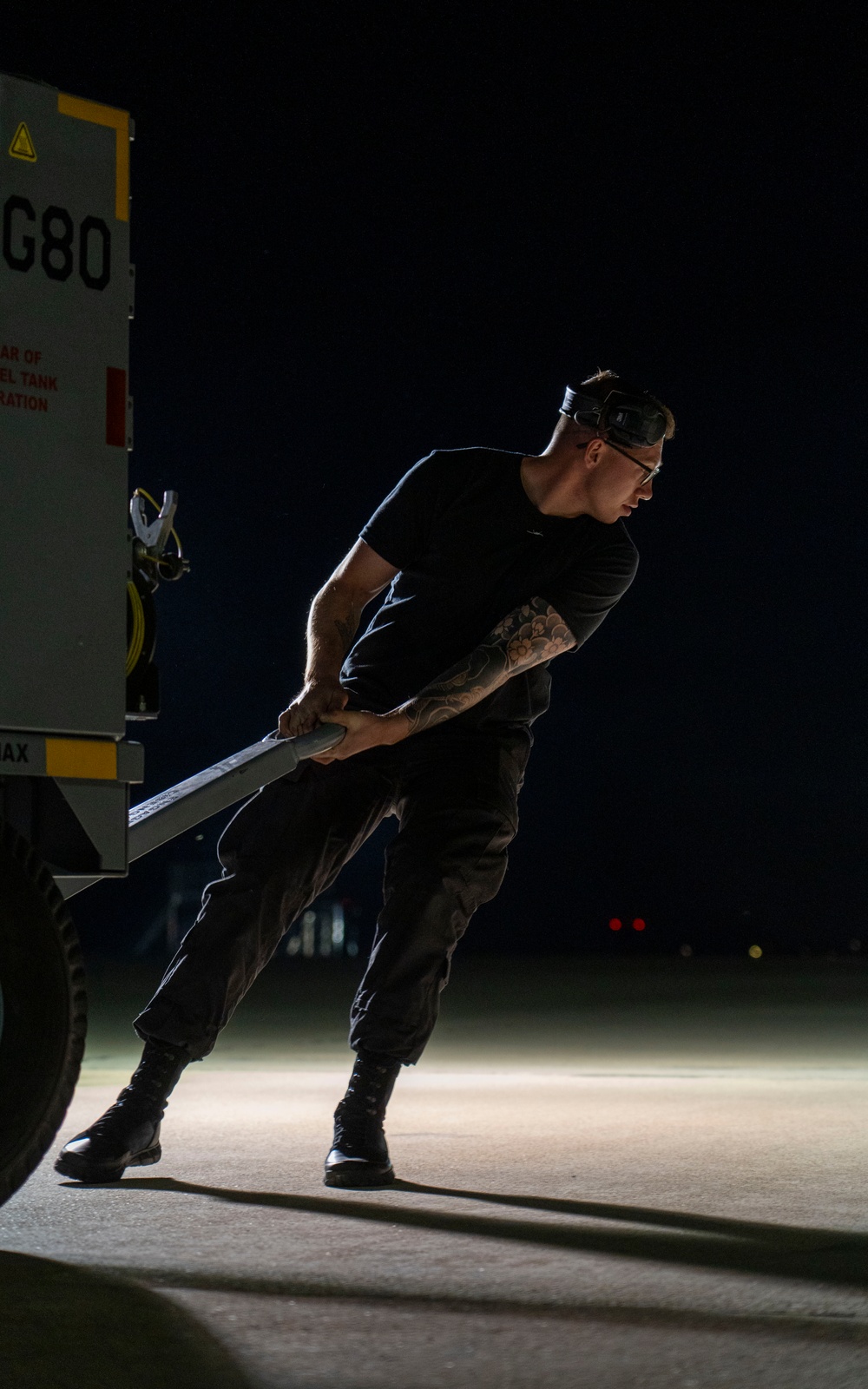 Around-the-clock maintenance keeps F-22 Demonstration Team ready