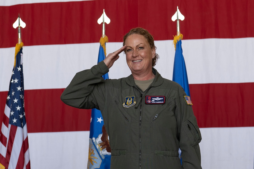 302d Airlift Wing change of command ceremony