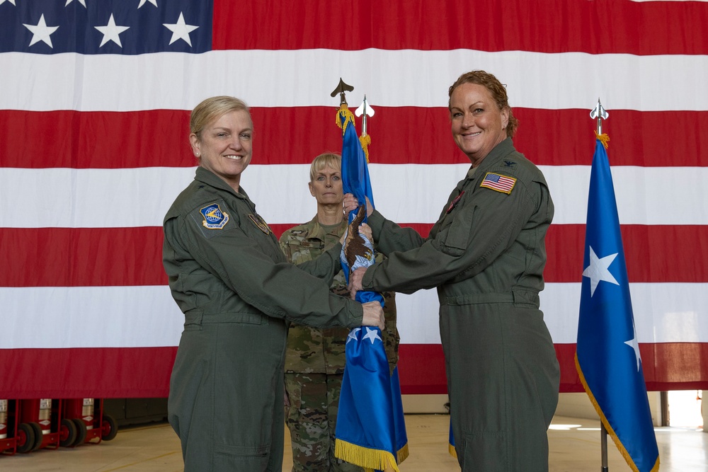 302d Airlift Wing change of command ceremony