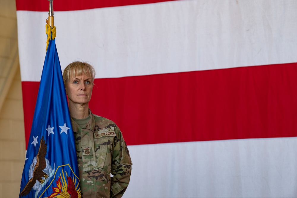 302d Airlift Wing change of command ceremony