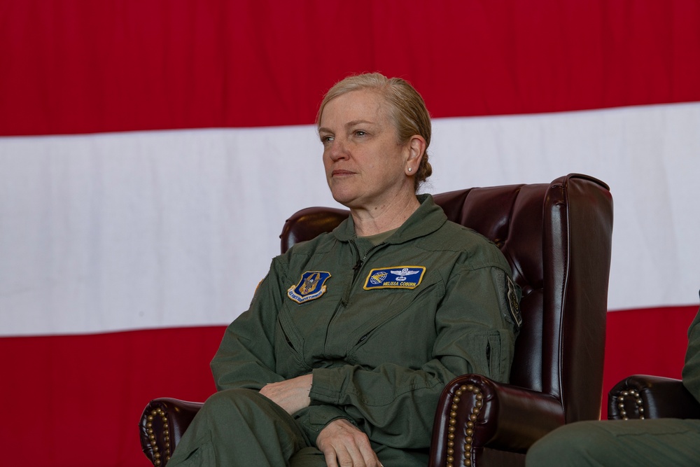 302d Airlift Wing change of command ceremony