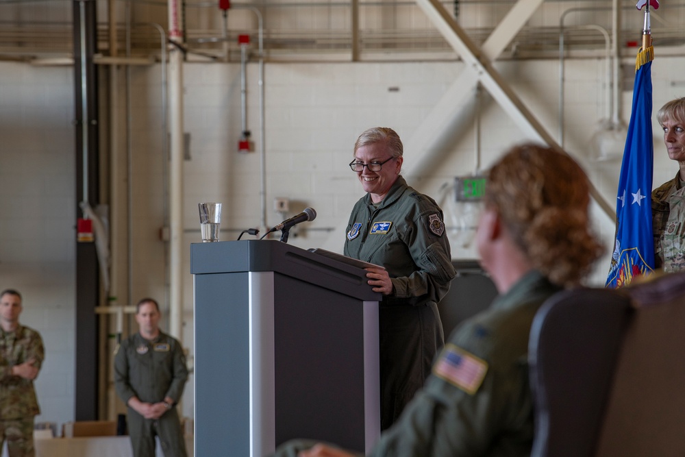 302d Airlift Wing change of command ceremony