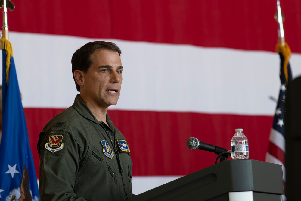 302d Airlift Wing change of command ceremony