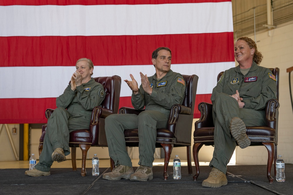 302d Airlift Wing change of command ceremony