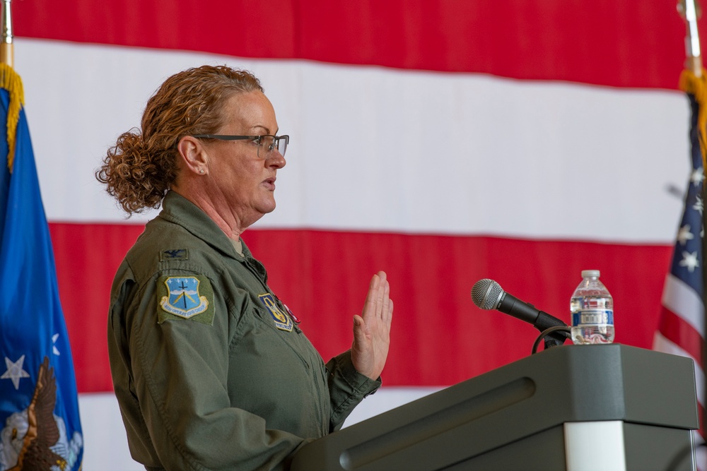 302d Airlift Wing change of command ceremony