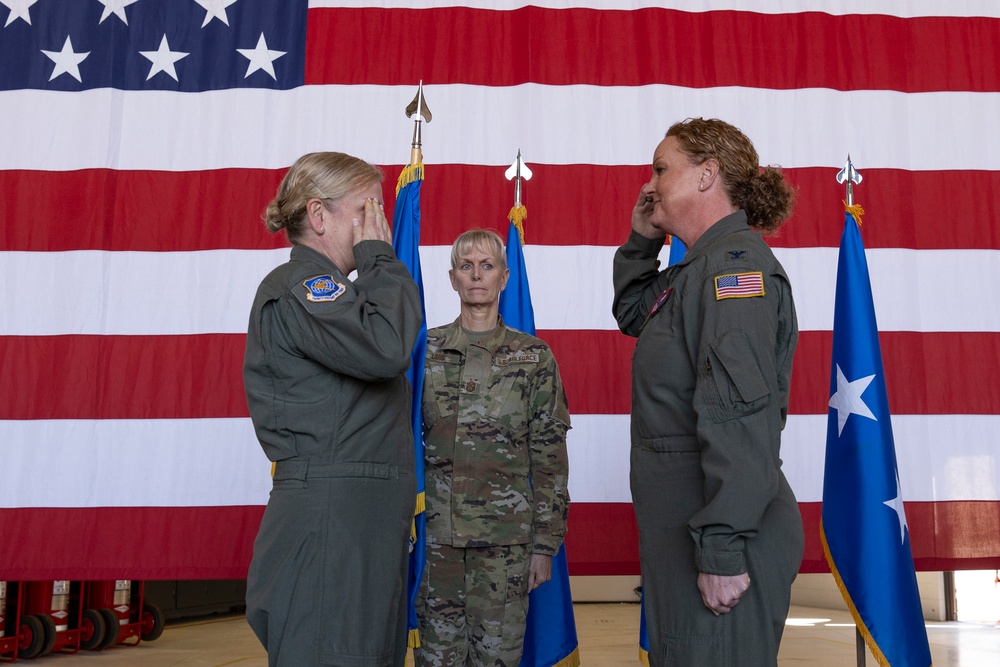 302d Airlift Wing change of command ceremony