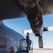 Airmen reassemble a C-130 Hercules engine