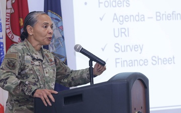 Brig. Gen. Mays at the Yellow Ribbon Reintegration Program 2025