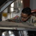 U.S. Soldiers conduct maintenance on CBP vehicles