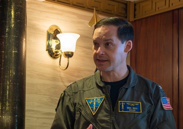 CVW 2 Holds Change of Command aboard Carl Vinson