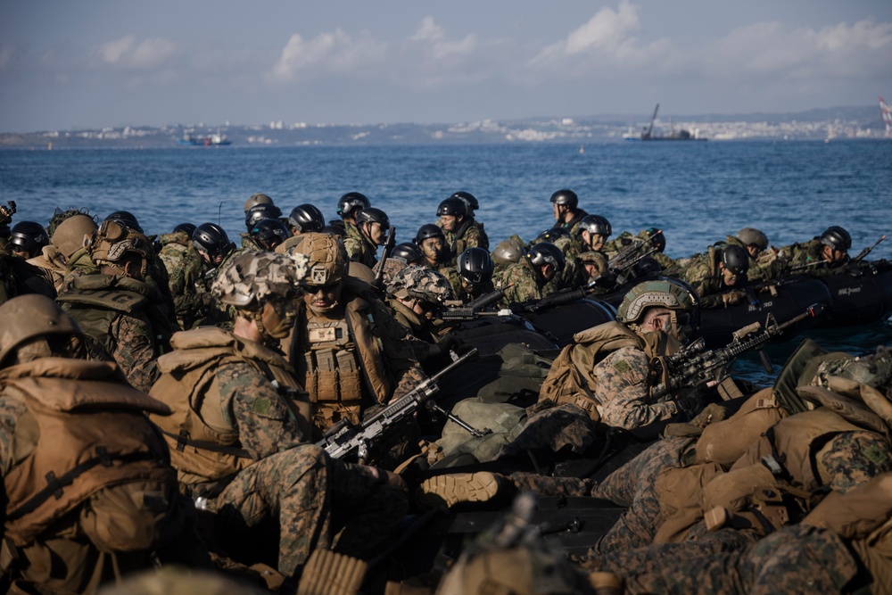 Iron Fist 25 | 31st MEU, JGSDF Boat Raid