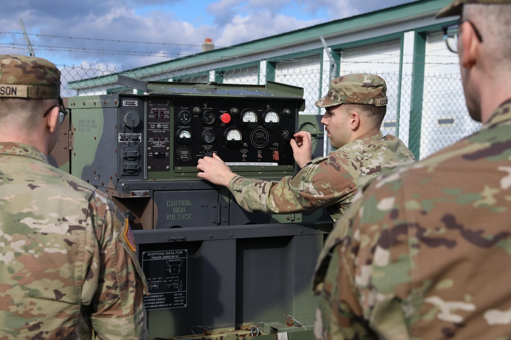 109th MPAD Generator Training