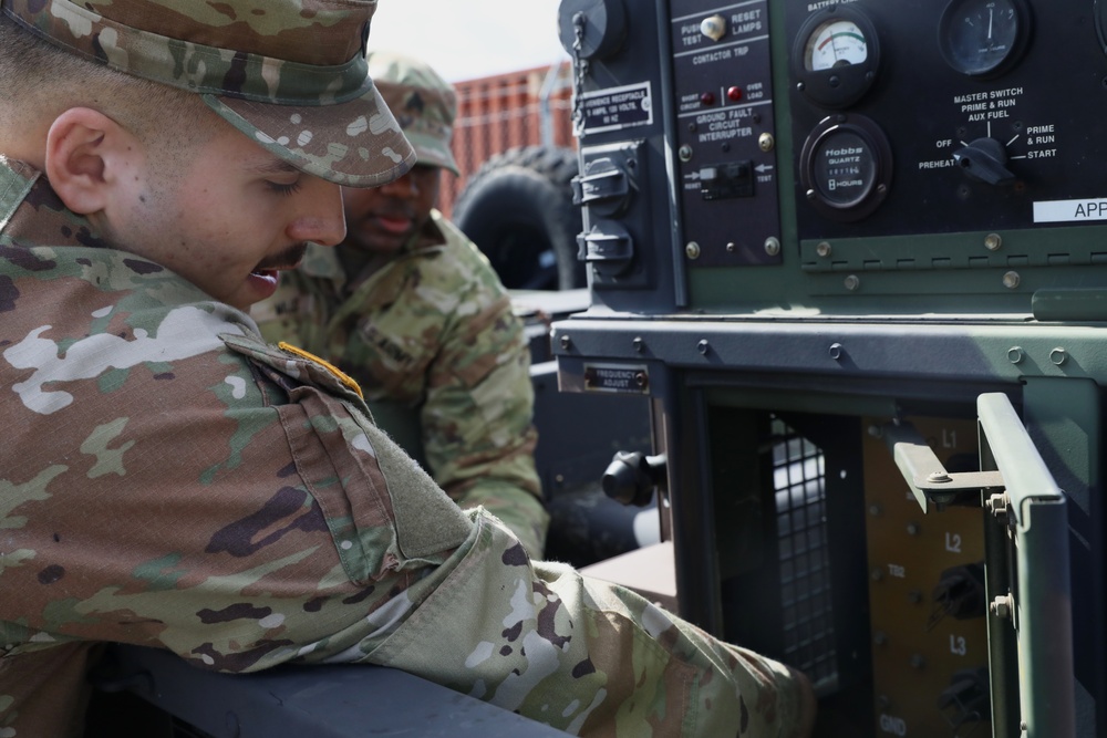 109th MPAD Generator Training