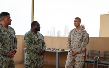 TF 51/5 Sailors earn Fleet Marine Force pin