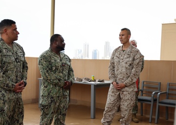 TF 51/5 Sailors earn Fleet Marine Force pin