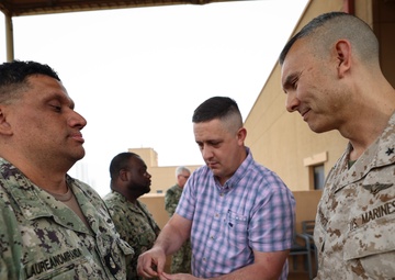 TF 51/5 Sailors earn Fleet Marine Force pin
